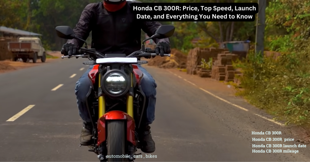 Honda CB 300R price